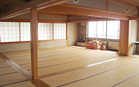 天徳院控室