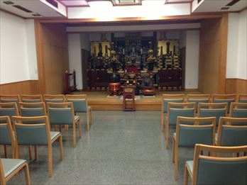 福泉禅寺・唯心堂式場