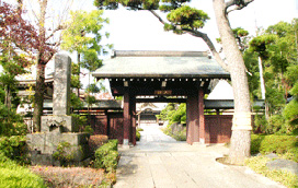 本山大坊本行寺 鶴林殿入口