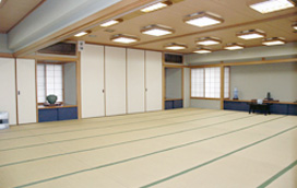 善福院（密厳堂斎場）控室