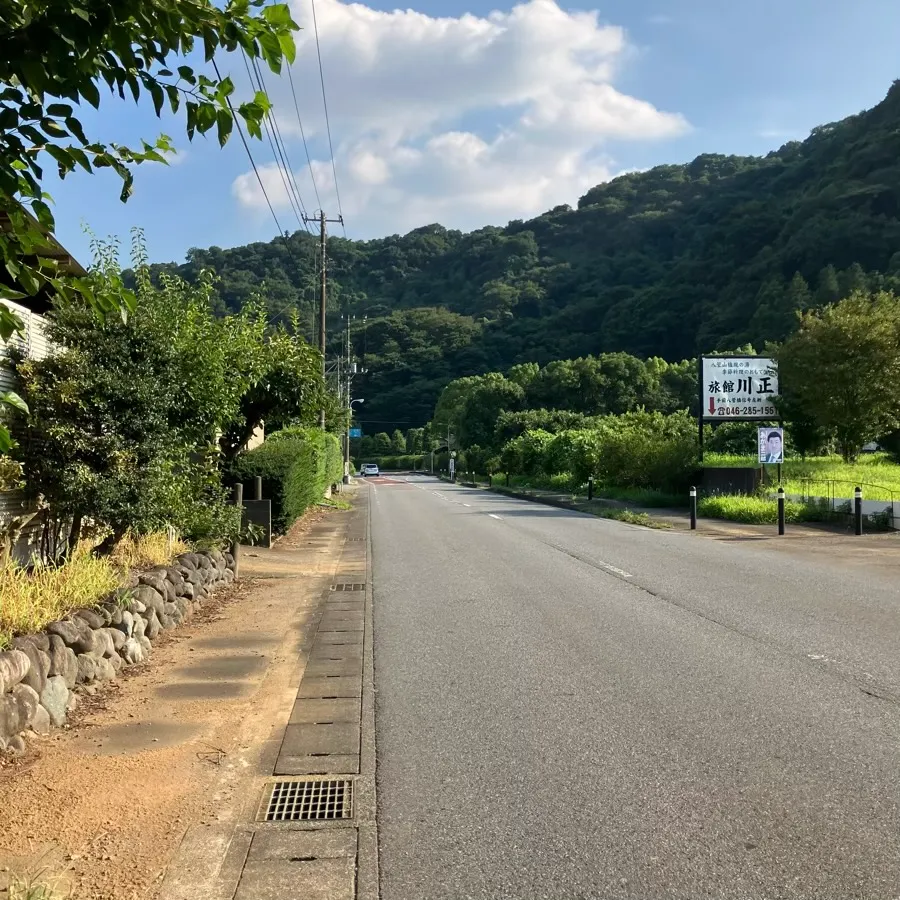 愛川町斎場(愛川聖苑)の駐車場への入り方2