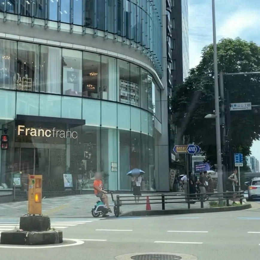 梅窓院 観音堂の駐車場への入り方1