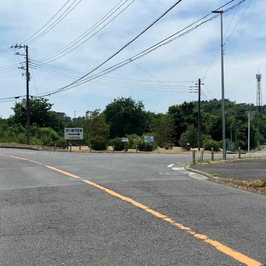 茅ヶ崎市斎場の駐車場への入り方3