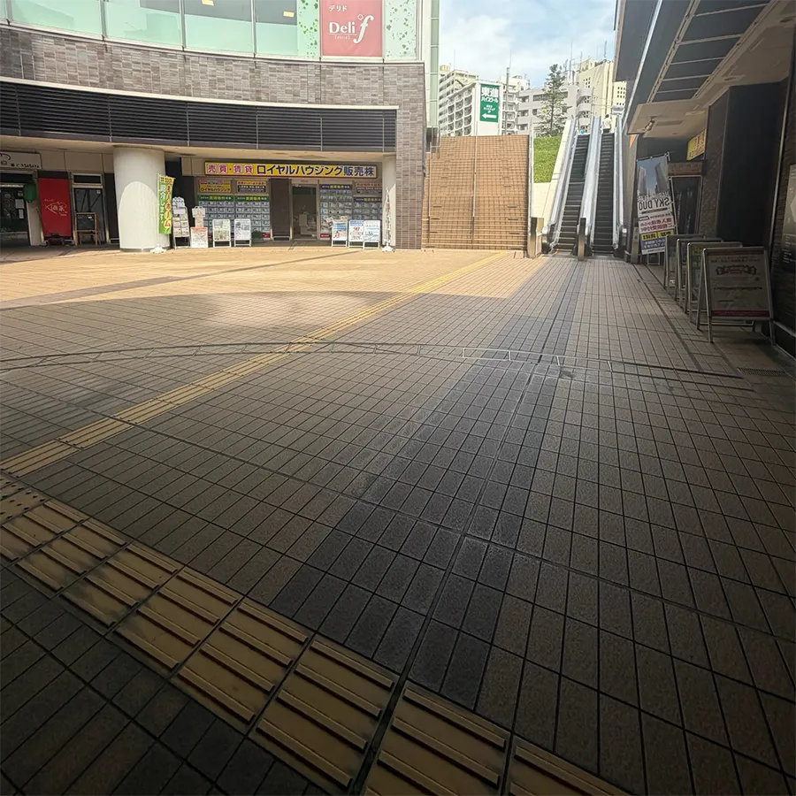 中央区セレモニーホールまで徒歩で行く場合の道順3