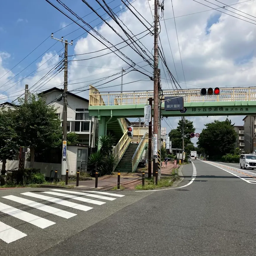藤沢聖苑の駐車場への入り方1