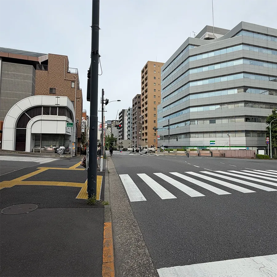 護国寺 桂昌殿の駐車場への入り方3