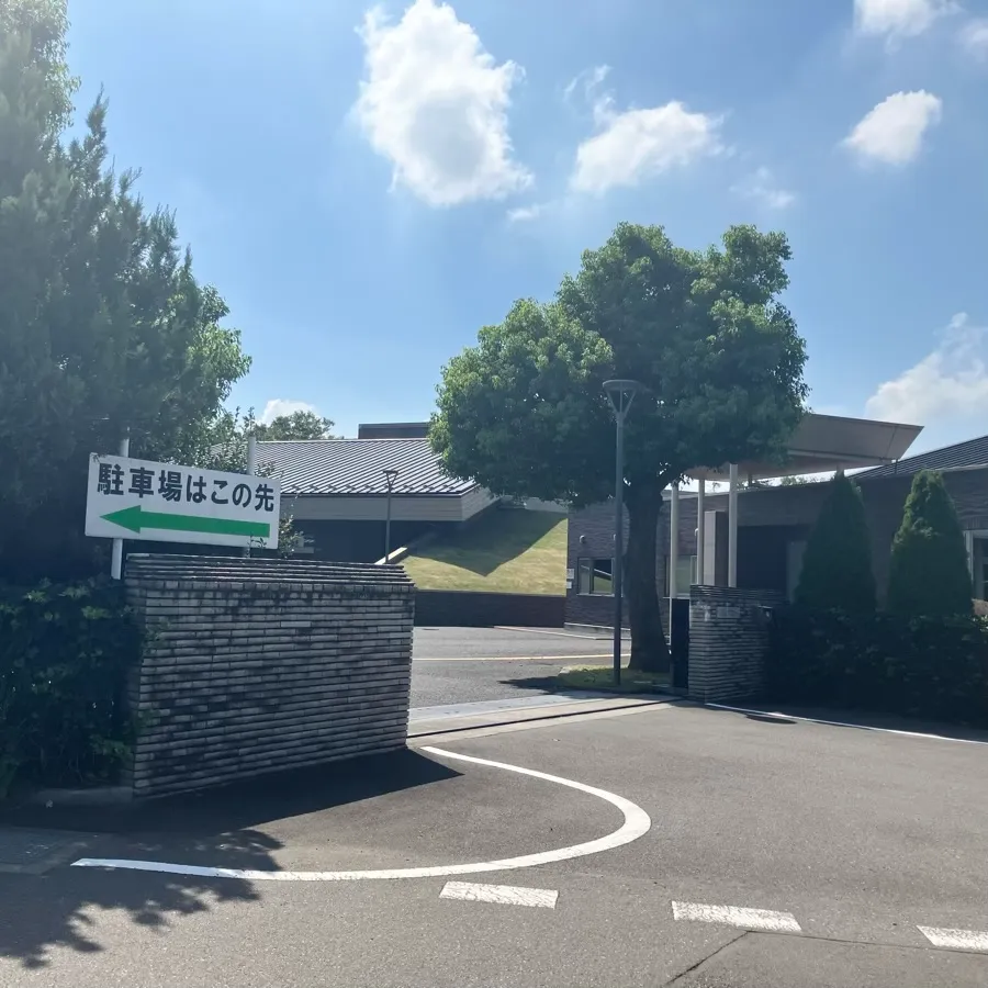 行田市斎場の駐車場への入り方3