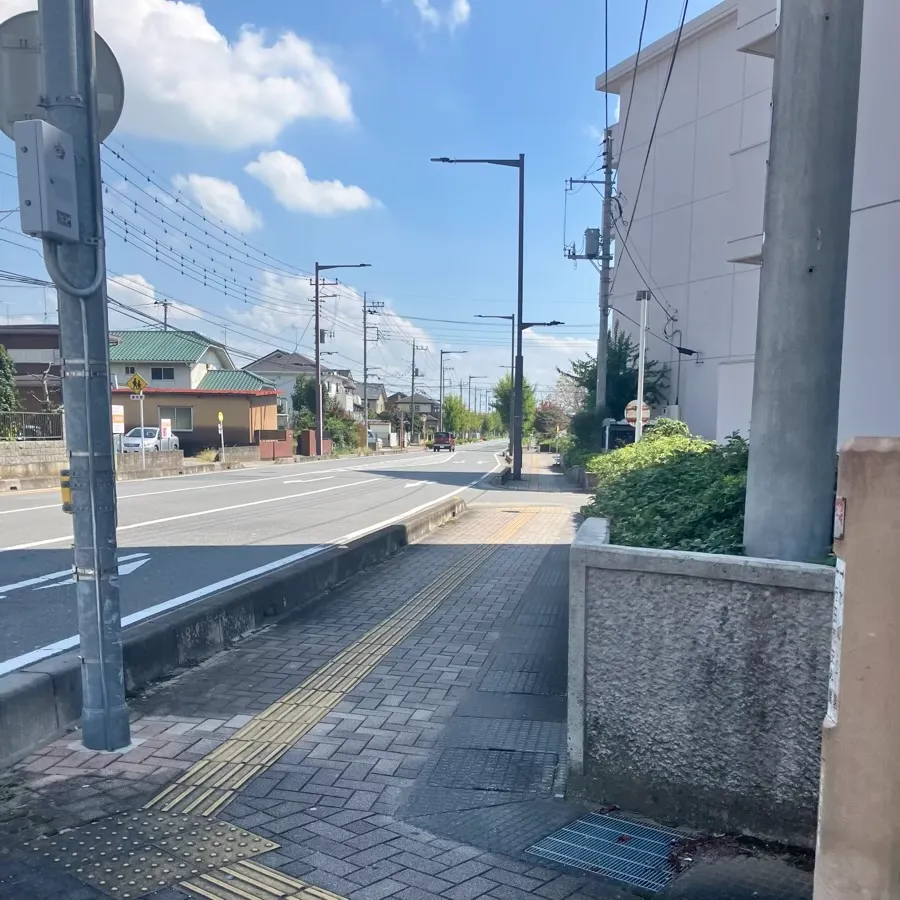 バス停留所から行田市斎場までの歩き方3