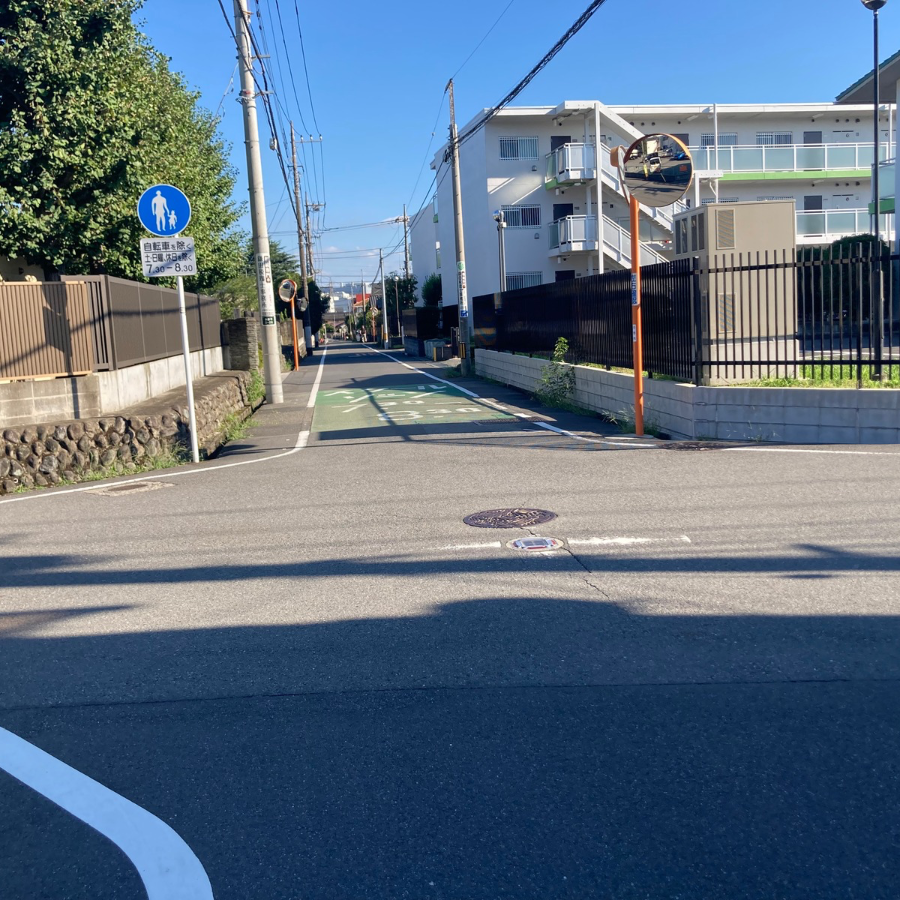 日野市営火葬場の駐車場への入り方5