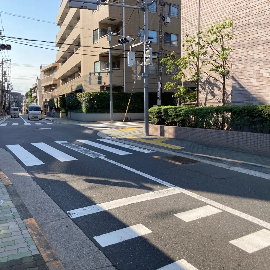 バス停留所から桐ヶ谷斎場までの歩き方2