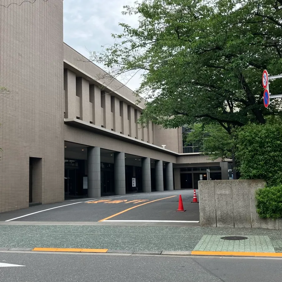 町屋斎場の駐車場への入り方6