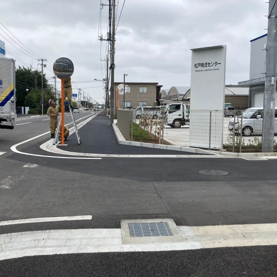 バス停留所から松戸市斎場までの歩き方3