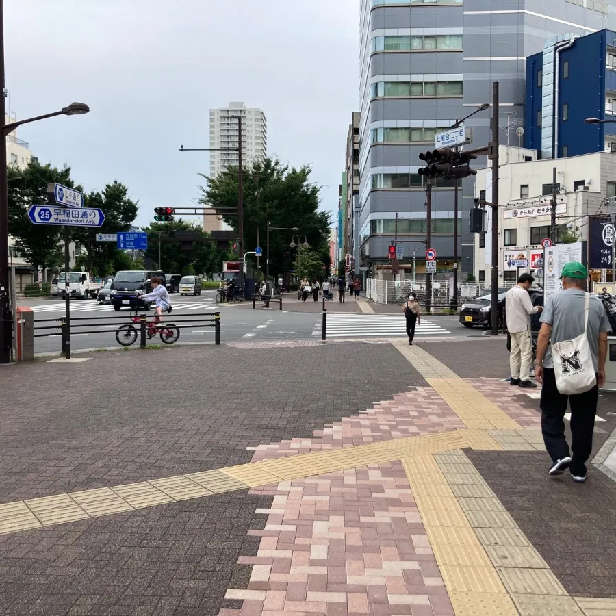 落合斎場まで徒歩で行く場合の道順5