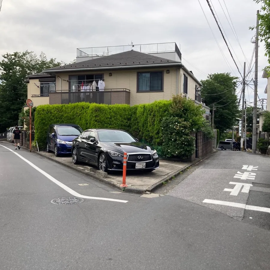 落合斎場まで徒歩で行く場合の道順8