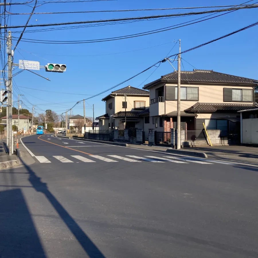 大宮聖苑の駐車場への入り方1