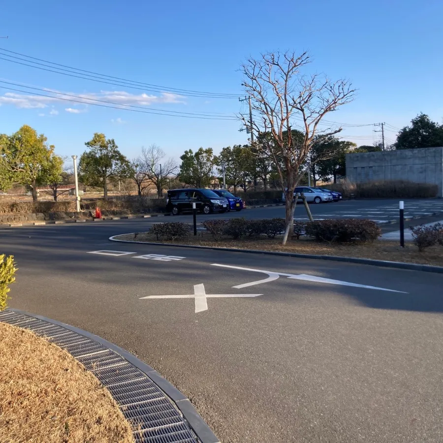 大宮聖苑の駐車場への入り方6