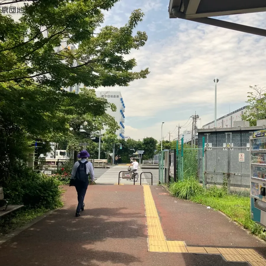 臨海斎場まで徒歩で行く場合の道順3