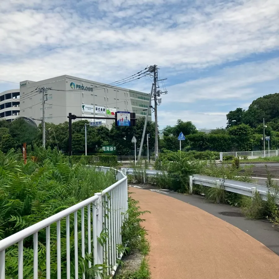 臨海斎場まで徒歩で行く場合の道順7