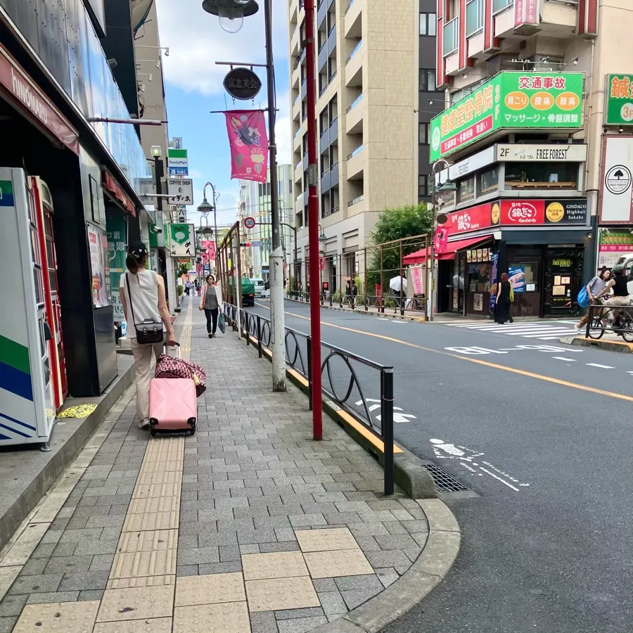 セレモニー目黒まで徒歩で行く場合の道順2