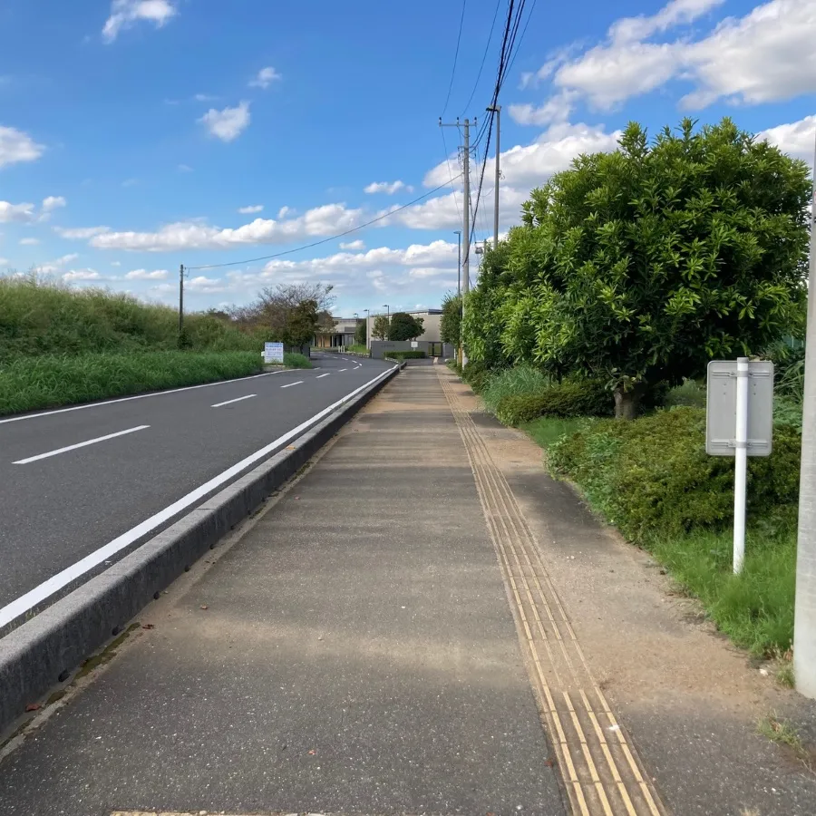 バス停留所からしののめの里までの歩き方5