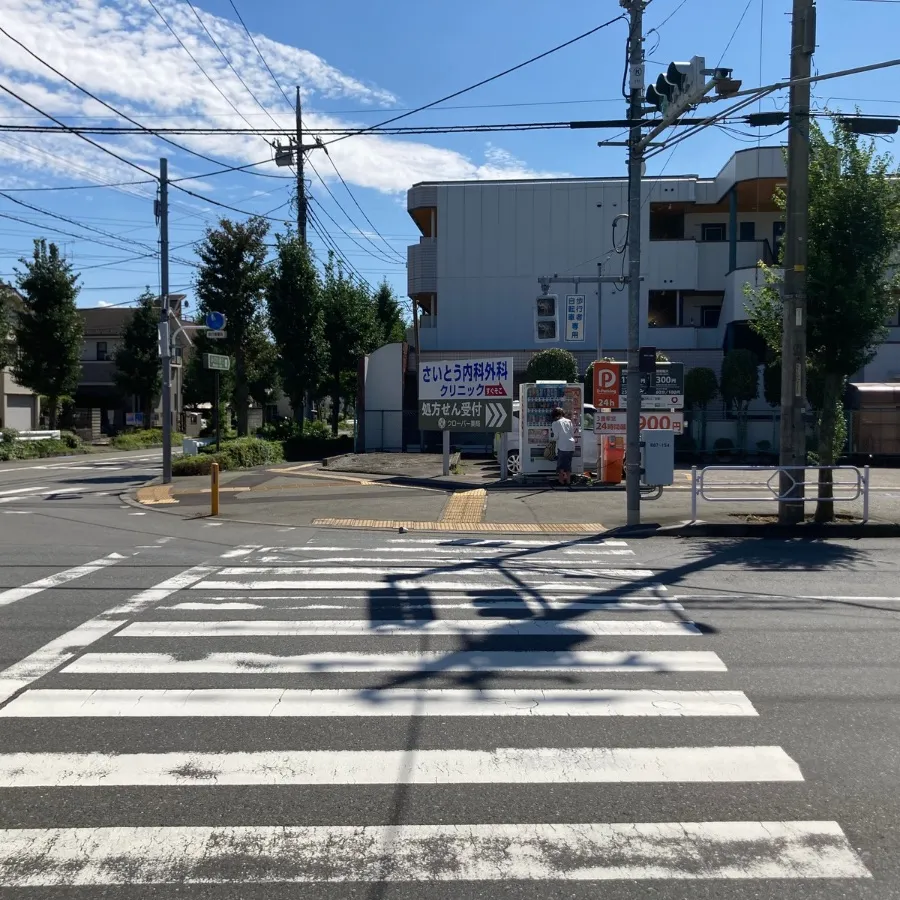 バス停留所から立川市斎場までの歩き方3