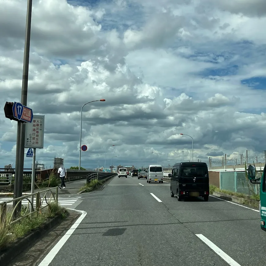 戸田葬祭場の駐車場への入り方3