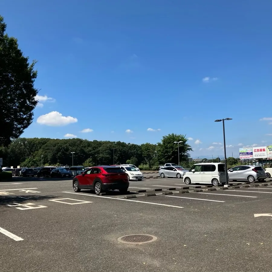 所沢市斎場の駐車場への入り方5