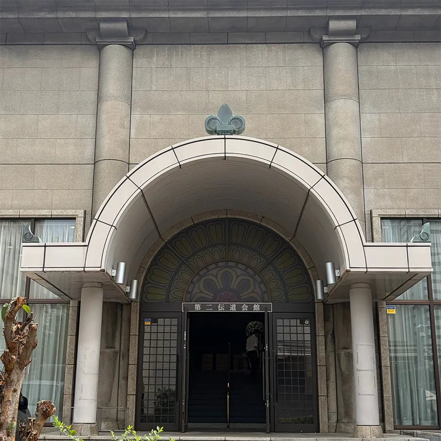 築地本願寺 第二伝道会館まで徒歩で行く場合の道順9