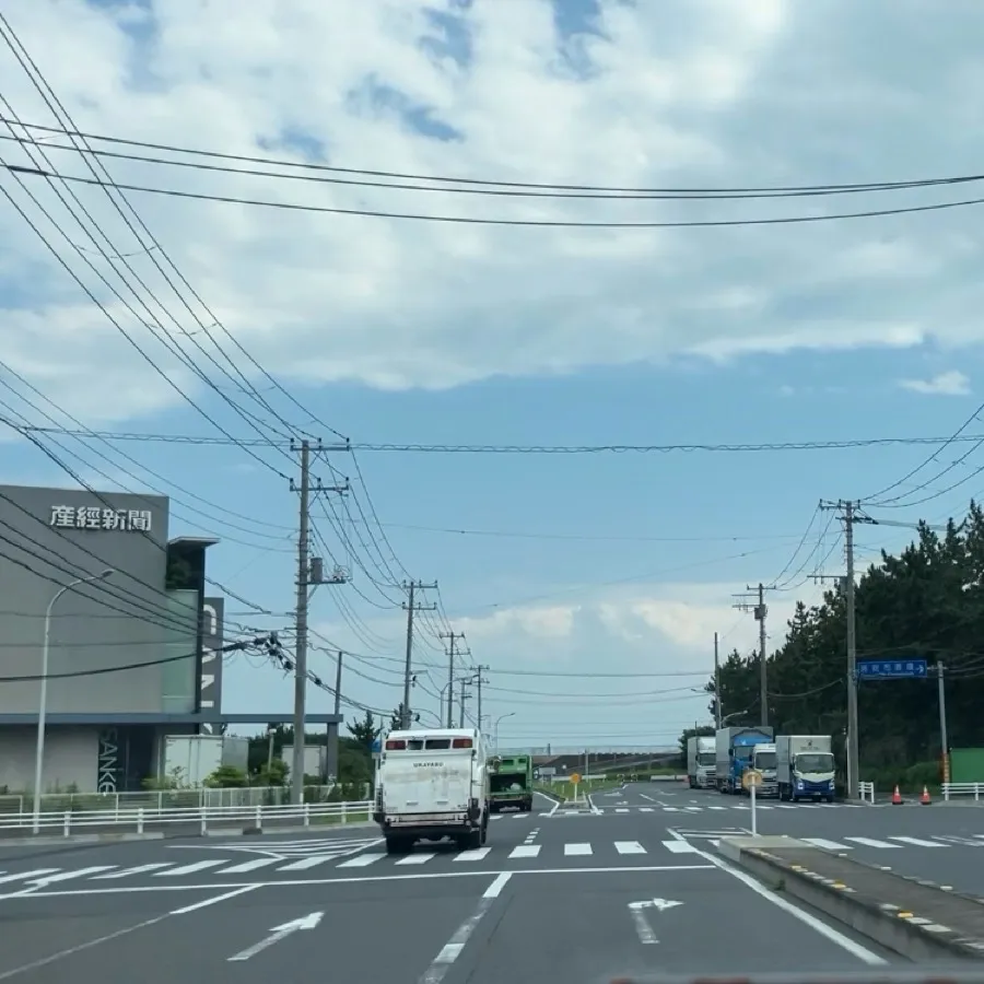 浦安市斎場の駐車場への入り方3