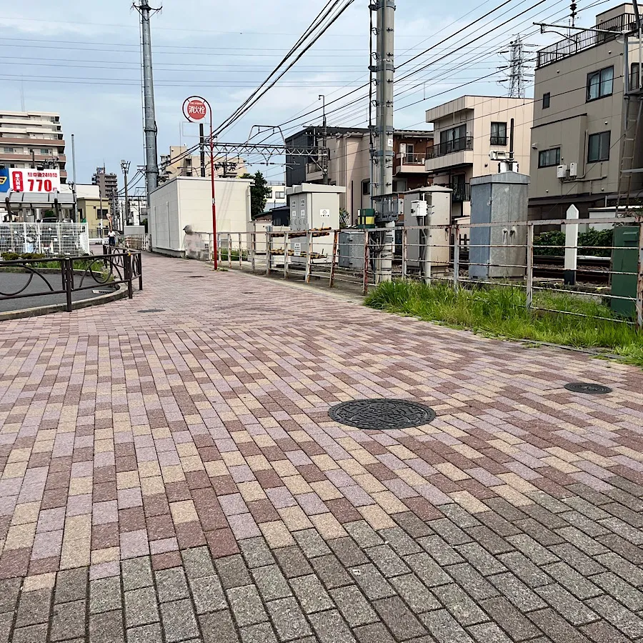 四ツ木斎場まで徒歩で行く場合の道順4