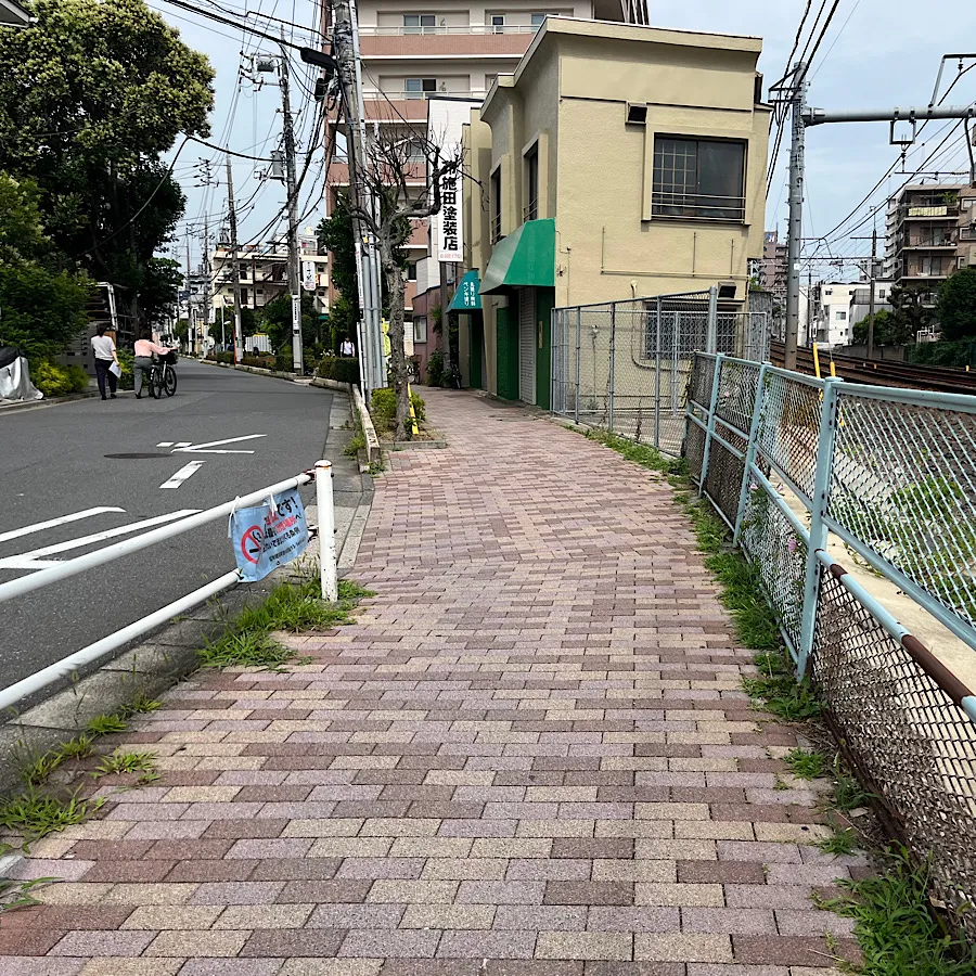 四ツ木斎場まで徒歩で行く場合の道順5