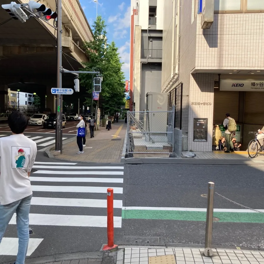 バス停留所から代々幡斎場までの歩き方2