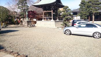 永平寺別院長谷寺駐車場