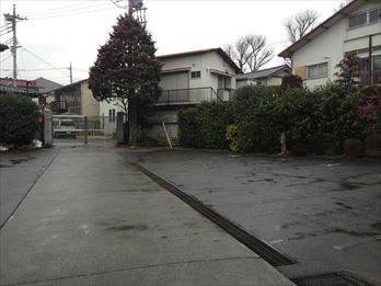 多磨寺駐車場