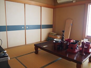 光勝寺会館控え室