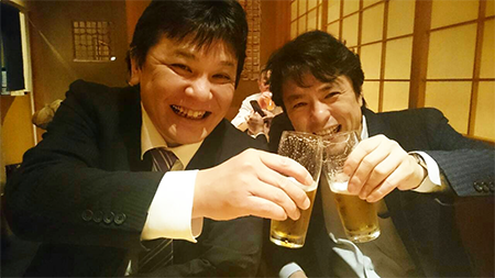 森谷副社長と前田取締役