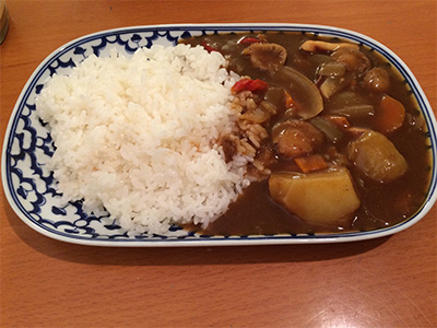 特製カレーの写真