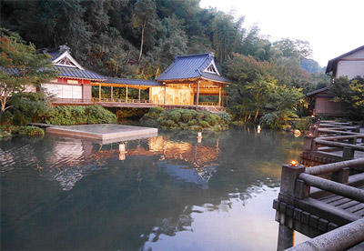 奥様と訪れた修善寺の旅館