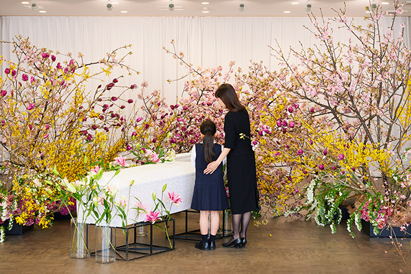 花祭壇の画像