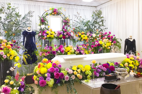 花祭壇の画像