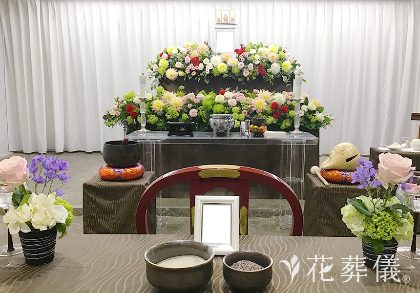 dear motherの花祭壇