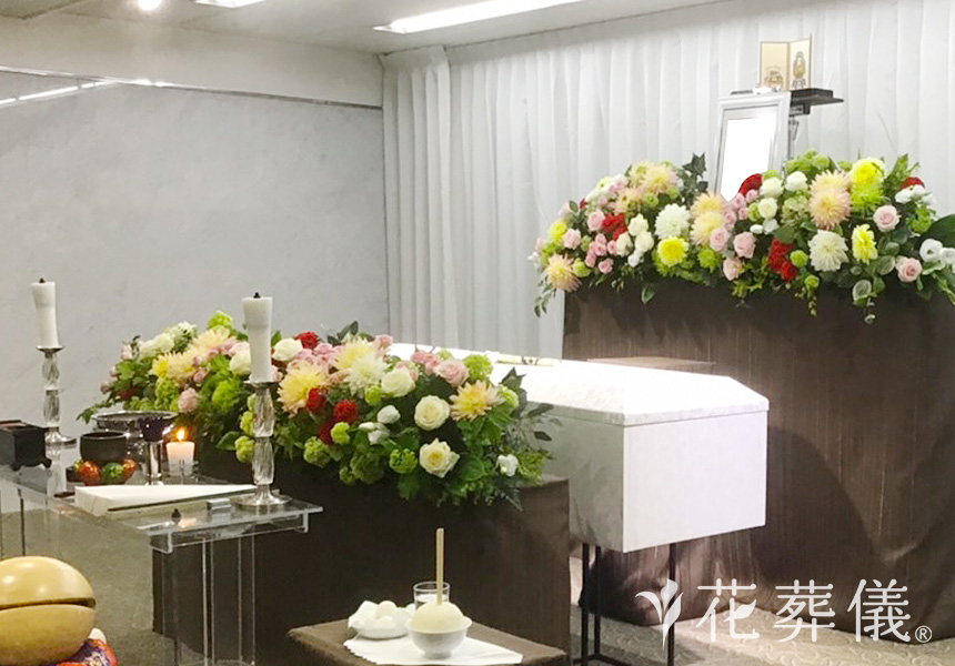 dear motherの花祭壇