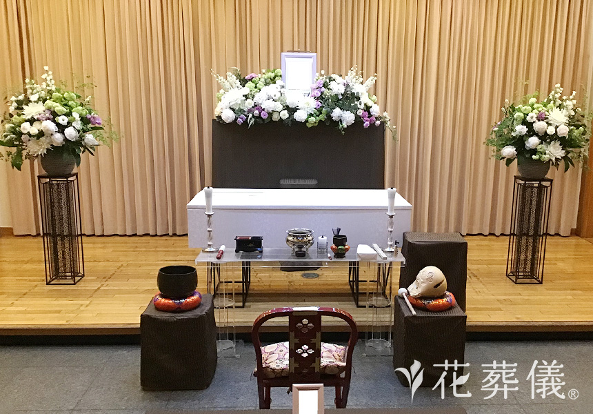 貴婦人の花祭壇