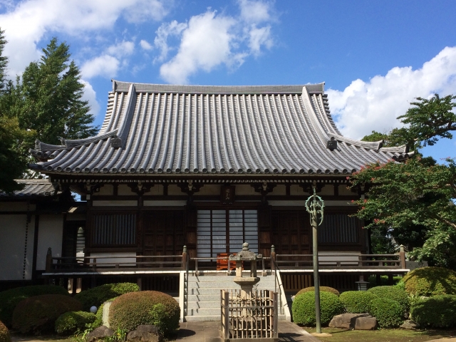 お寺にも確認する