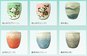 大切な方のお骨をお守りする器骨壺