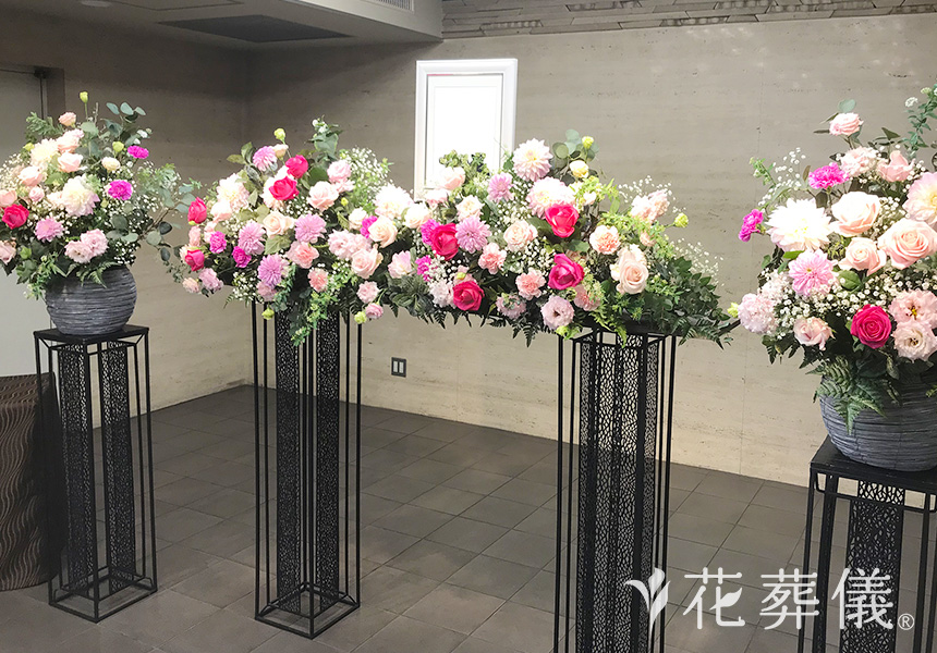 Cutie Roseの花祭壇