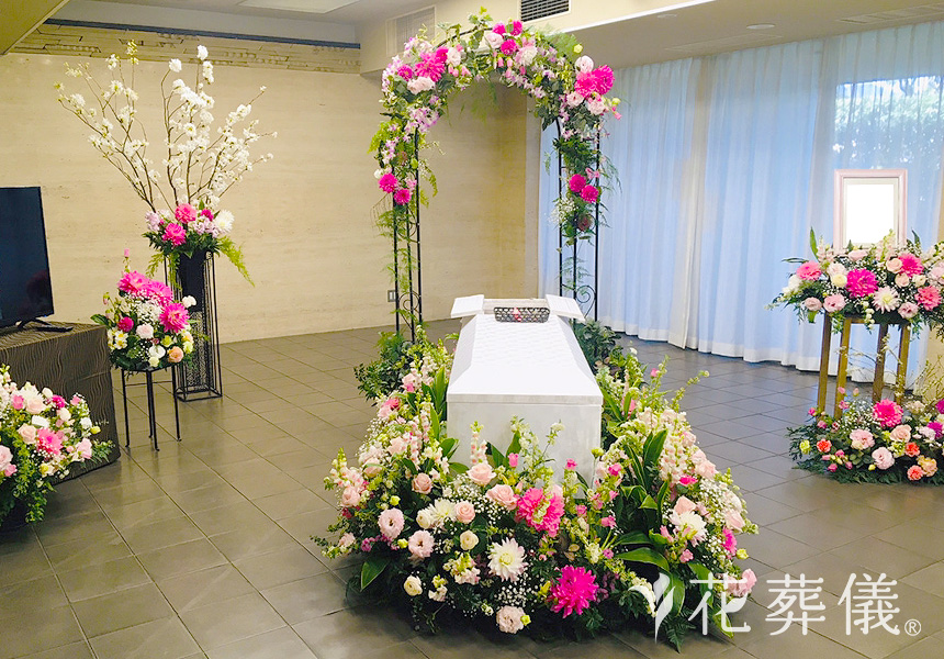 Pretty Womanの花祭壇