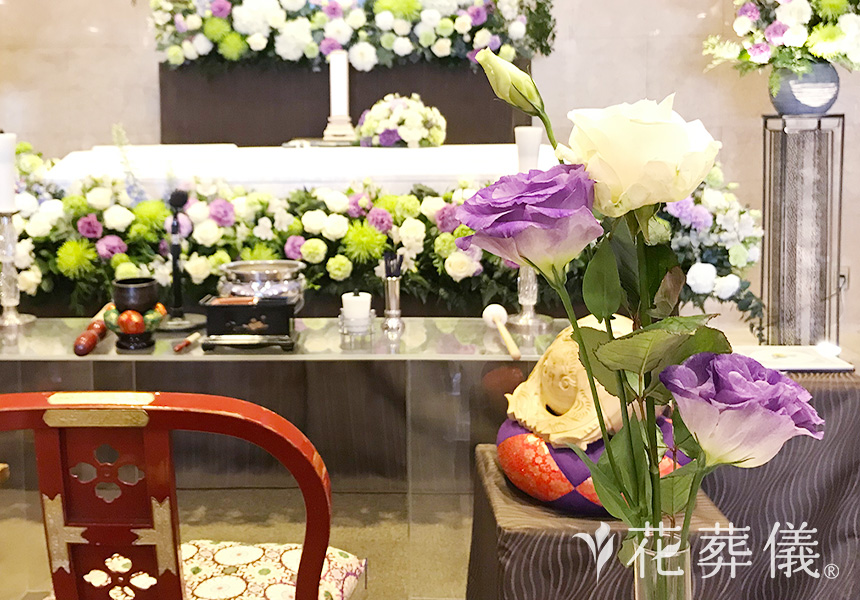 Birthday Flowerを贈るの花祭壇