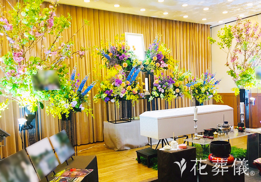 Flower Fireの花祭壇