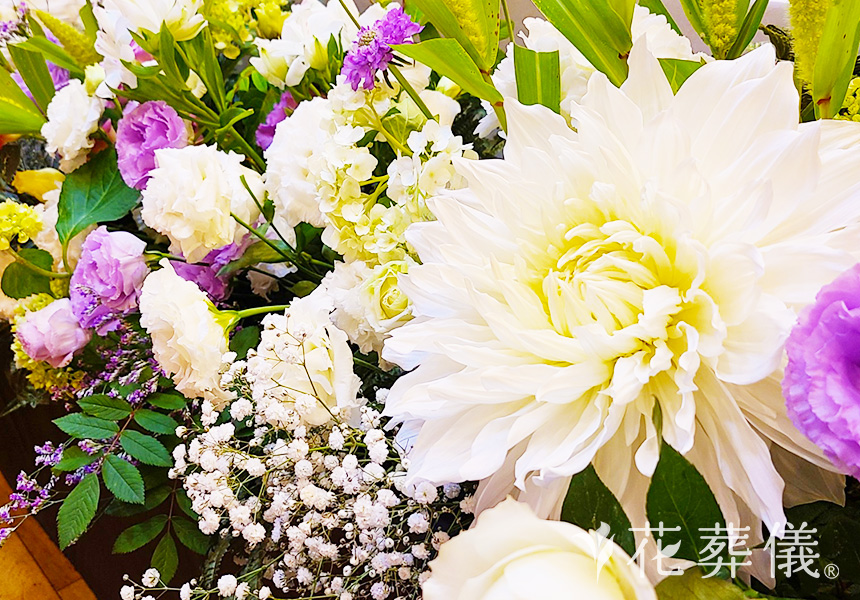 瞬花の花祭壇